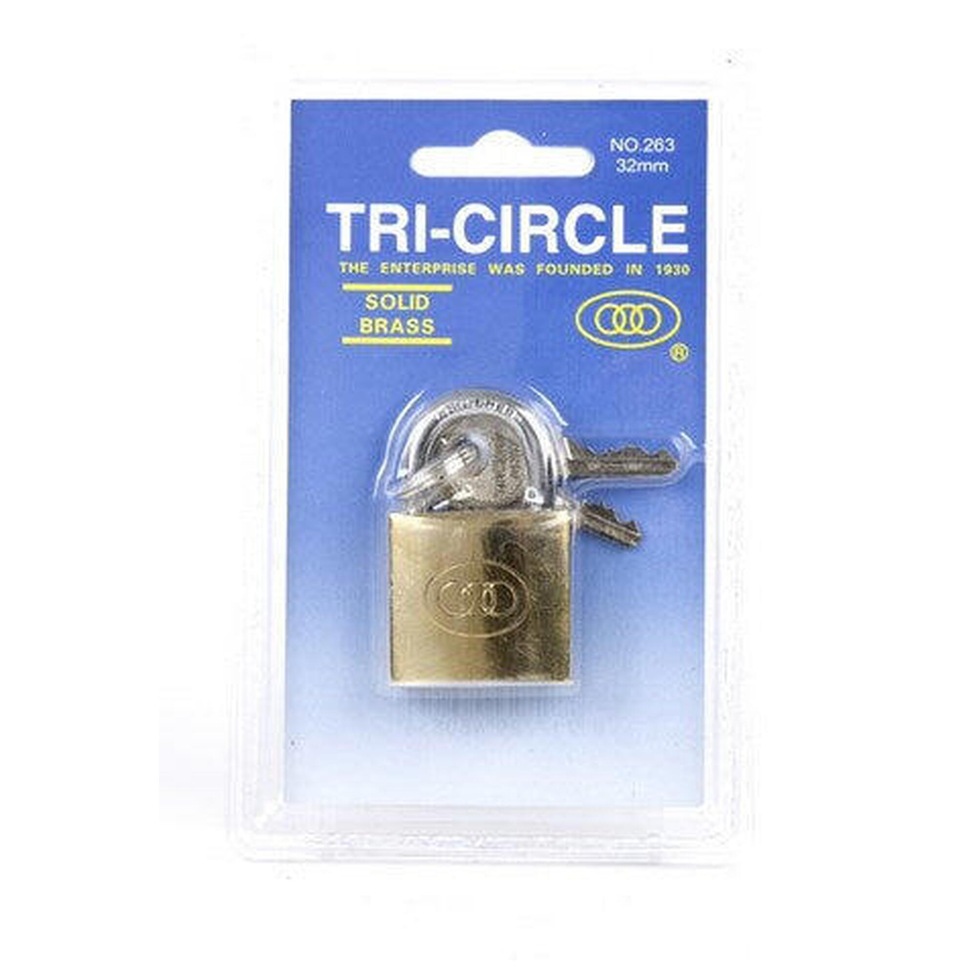 Rema Tip Top - Rematiptop Tri Circle Gaklock 38 Mm - Cadenas - Marron - Decathlon