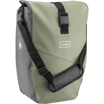 Clarijs Solobag 24L oliwkowo-szara torba rowerowa