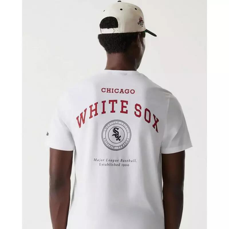 T-shirt MLB Chicago White Sox New Era Arch Graphic blanc 2/7