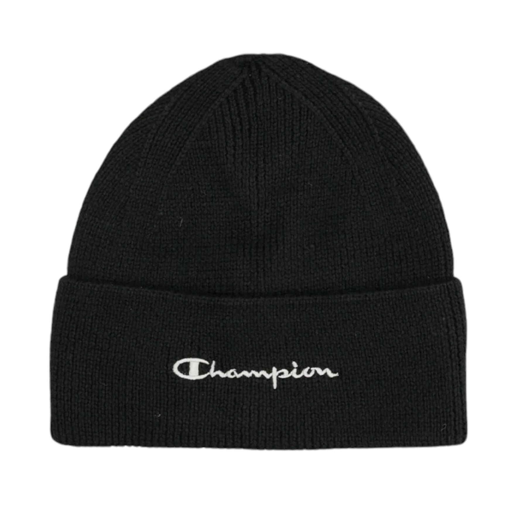 CHAMPION Mens Beanie Hat Thick Winter Warm knitted Ribbed Outdoor Unisex  Caps