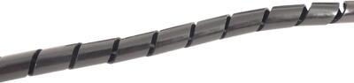 Bofix kabel/framebeschermer spiraal - 8mm / 10meter - zwart