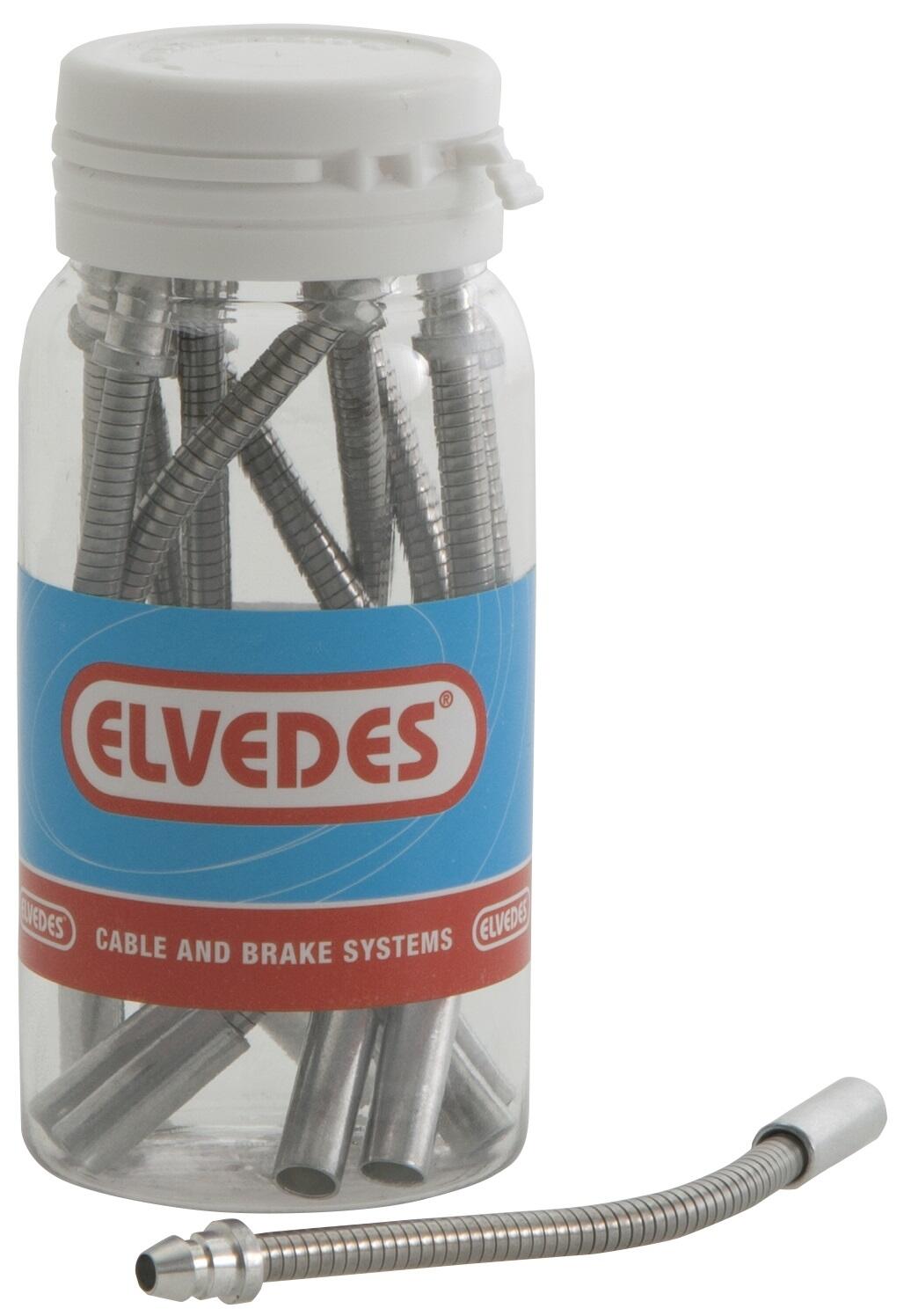 Pipe pour frein acier inoxydable Elvedes Flex (x10) 2/3