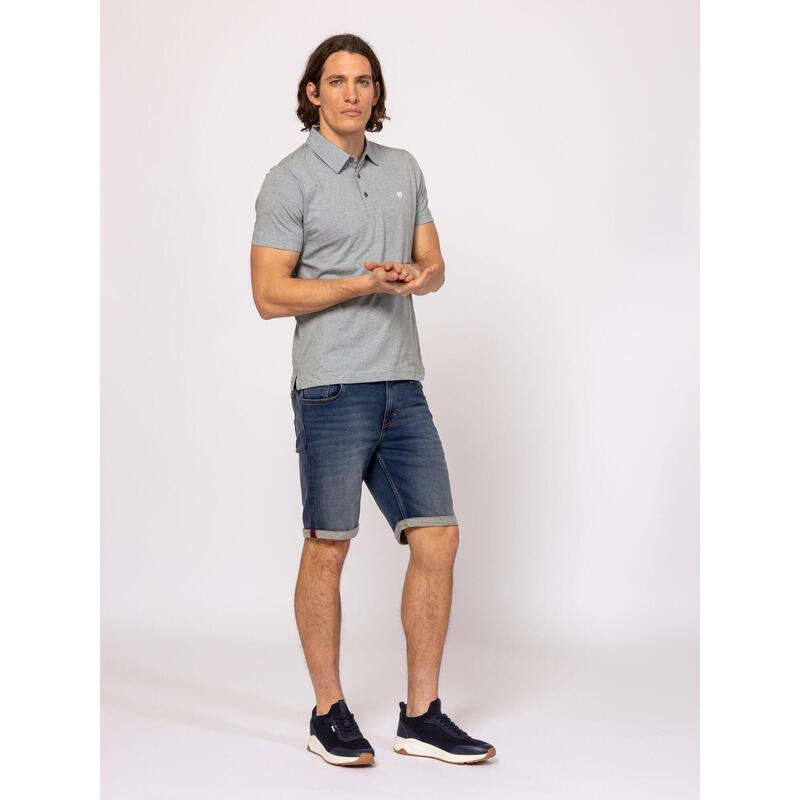 Tricou cu mânecă scurtă, cu guler, pentru bărbați DODGER