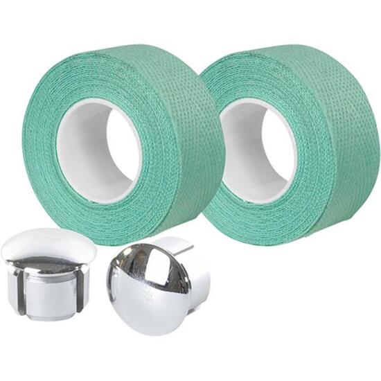 Nastro manubrio superiore in cotone con terminale manubrio Velox Tressostar 90