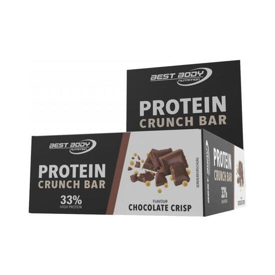 Best Body Nutrition Protein Crunch Bar 33% (12x35g) Chocolate Crisp - Barres