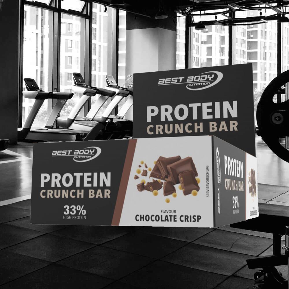 Best Body Nutrition Protein Crunch Bar 33% (12x35g) Chocolate Crisp - Barres 2/3