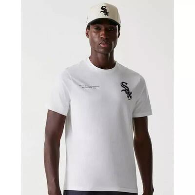 T-shirt mlb chicago white sox new era arch graphic blanc