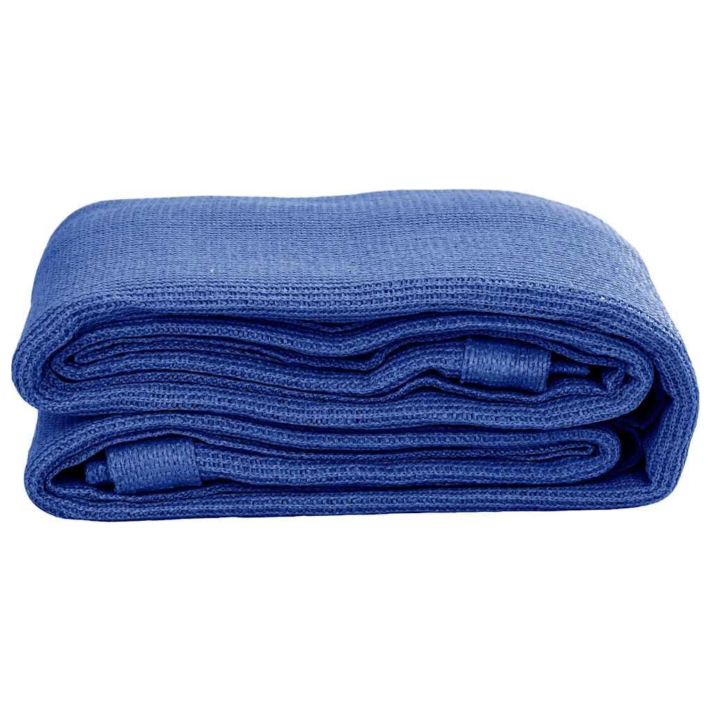 Bequemes Vidaxl Zeltteppich 250x600 cm HDPE Blau 4/4