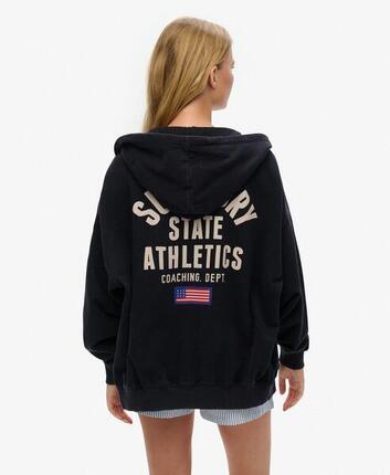 Oversized Kapuzenjacke Superdry Athletic Essentials