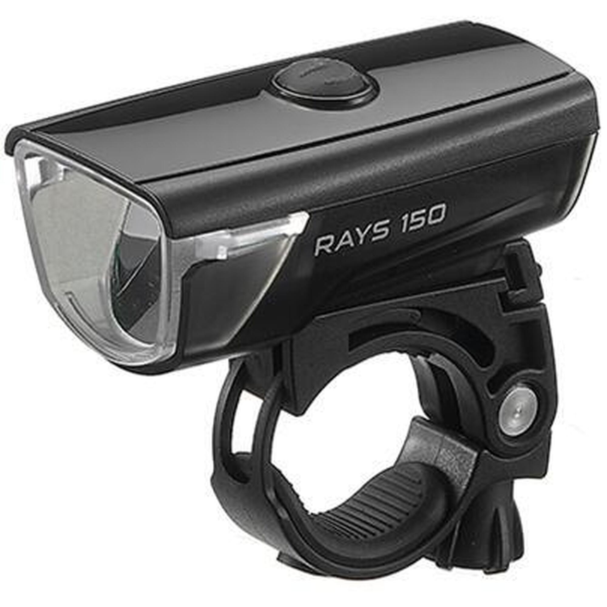 Far bicicletă SMART RAYS 150 lumeni, LED CREE, USB reîncărcabil