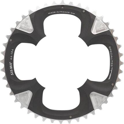 Plateau disque de vélo triple 104 exter 4 branches Specialités T.A. Sismic