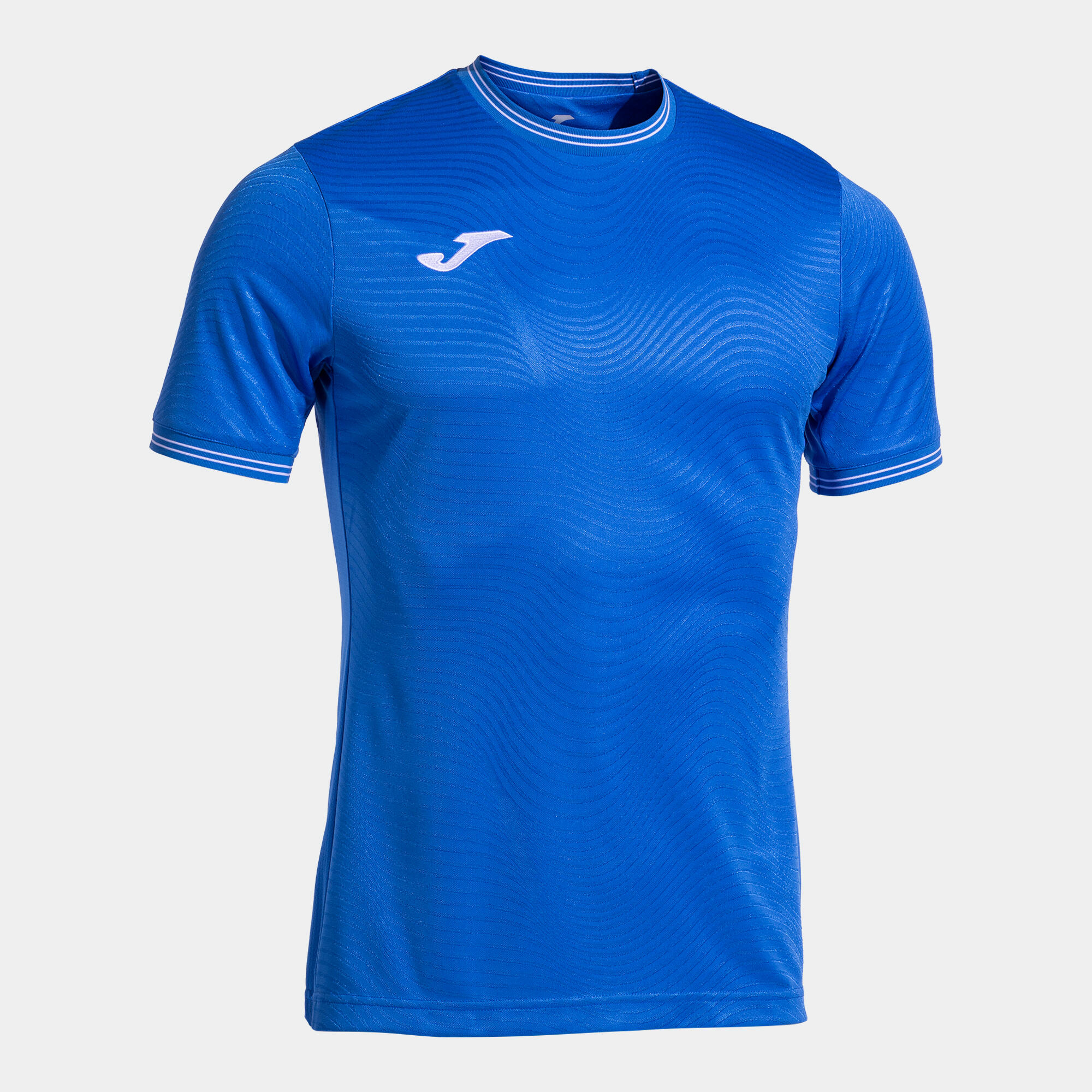 Joma - Maillot Manches Courtes Football Homme Joma Toletum V Bleu Roi - T-shirt Manches Courtes - Bleu - 36 Xs - Decathlon