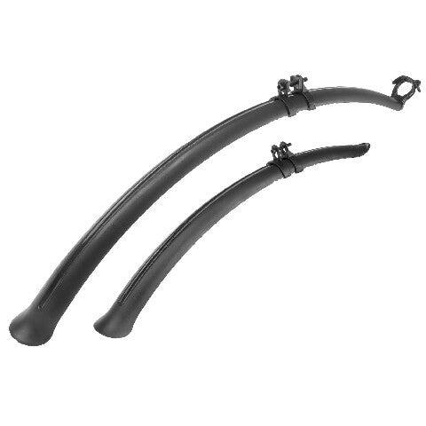 M-WAVE M-Wave Spatbordset 28 in Mat Zwart voor Fietsen