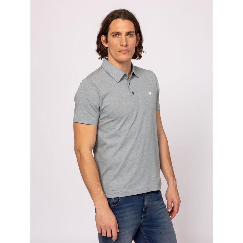 Tricou cu mânecă scurtă, cu guler, pentru bărbați DODGER