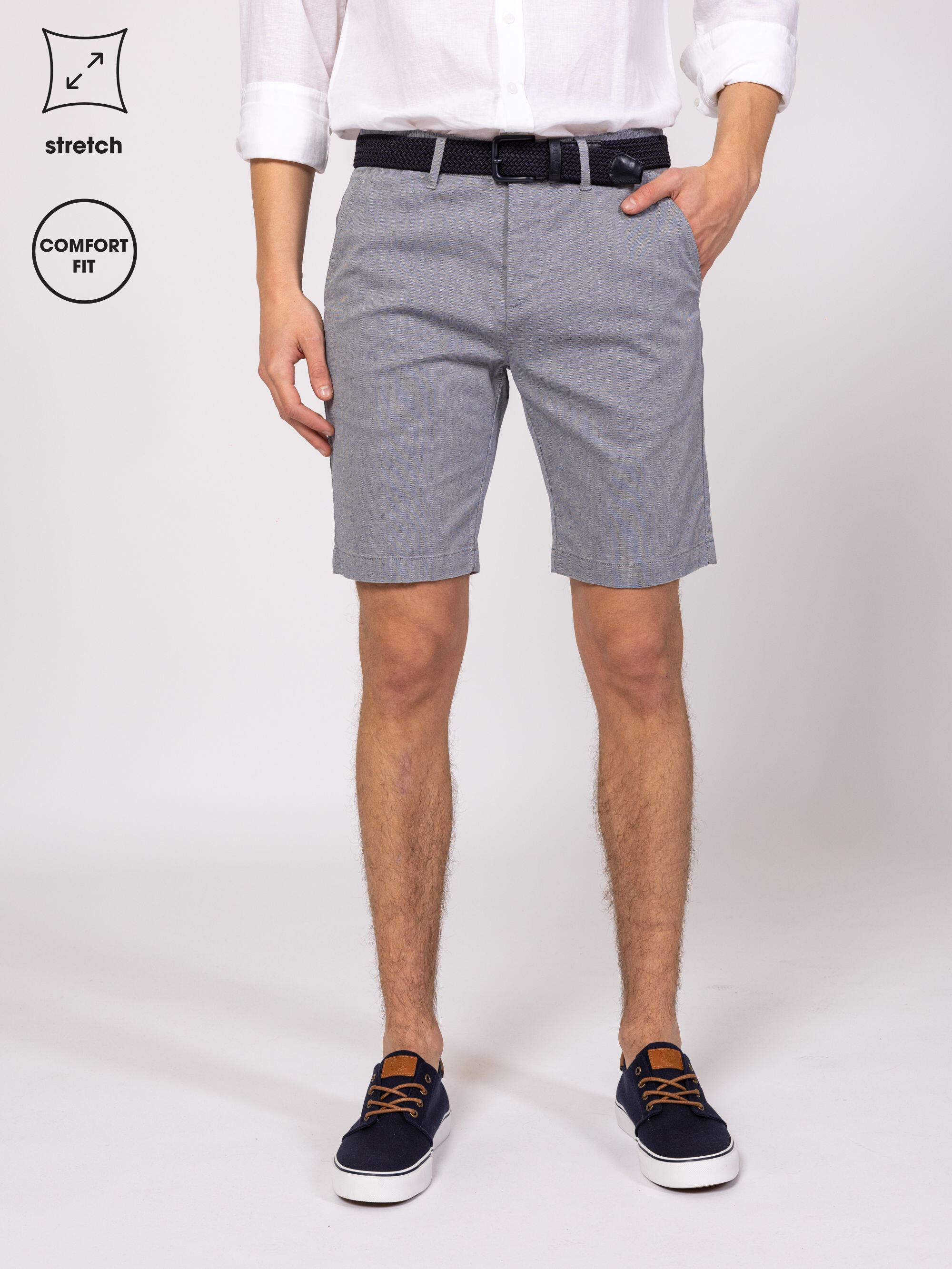 Pantaloni scurți din in pentru bărbați WALKER