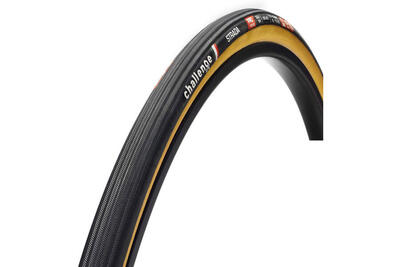 Challenge strada pro ot 700x25c fietsband zwart bruin