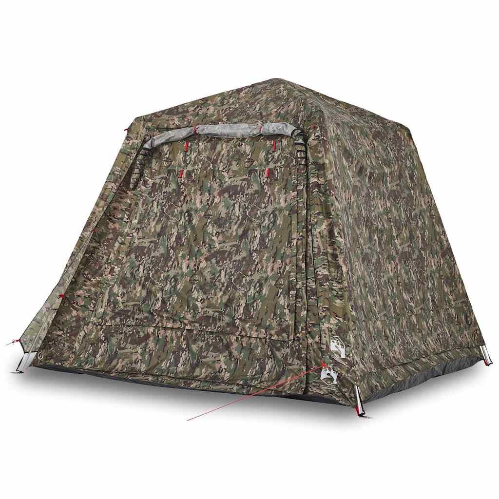 VidaXL 4-Personen Camouflage Zelt mit Schnellveröffentlichung 2/7