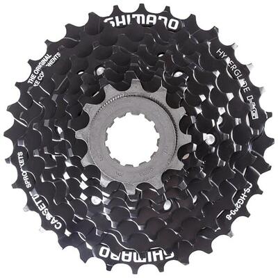 Shimano cs-hg200 8-speed cassette 12-32t zwart