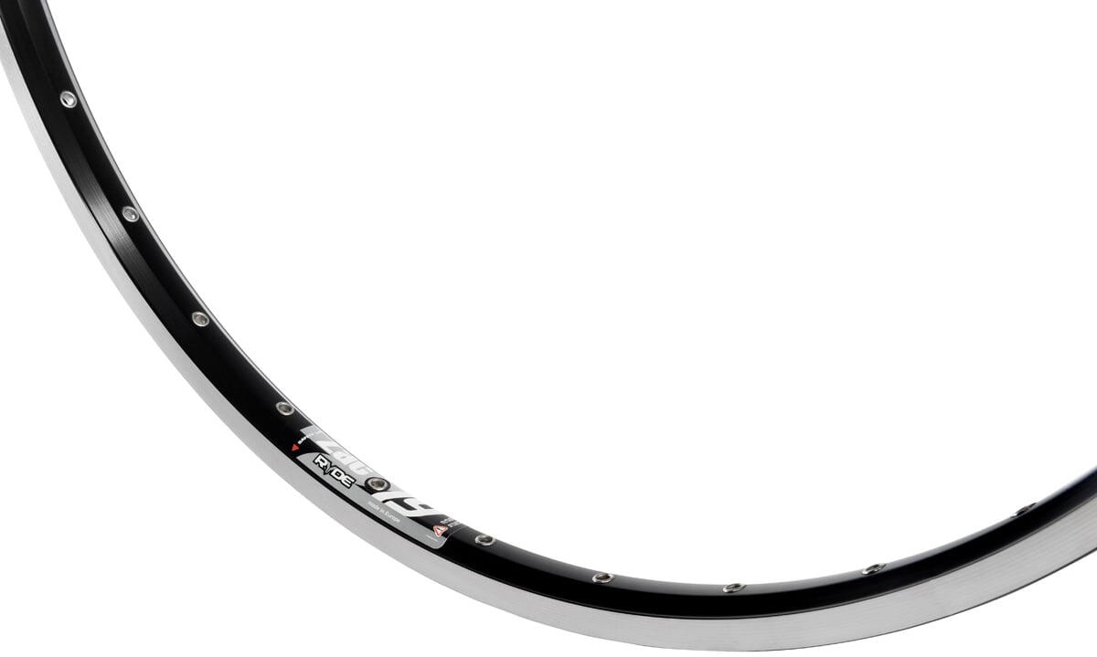 Ryde ZAC 19 Jante de Vélo en Aluminium 28" 36 Trous Noire 2/3