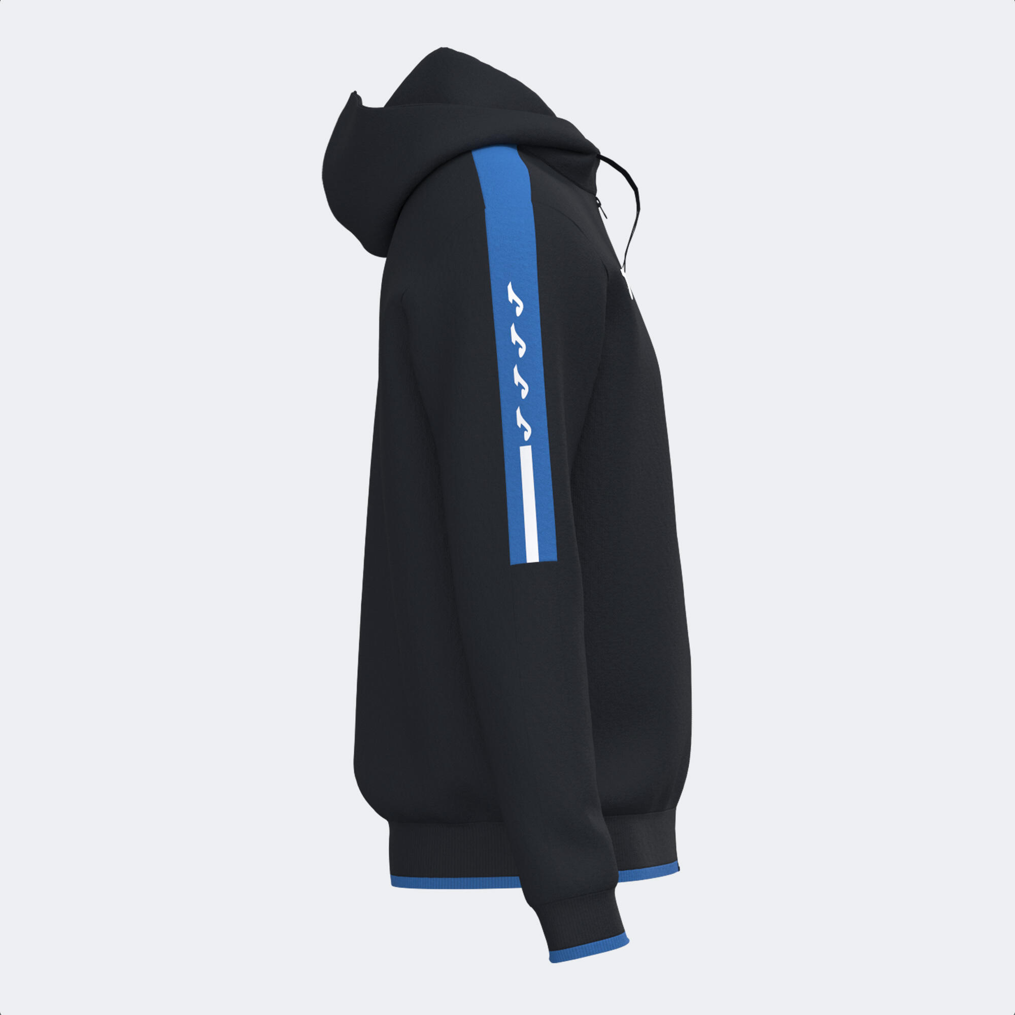 Casaco Com Capuz Futebol Criança Joma Olimpiada Preto 3/7