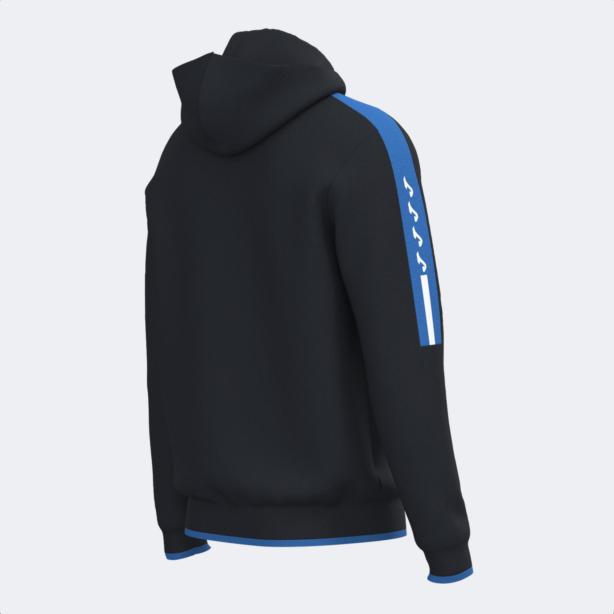 Casaco Com Capuz Futebol Criança Joma Olimpiada Preto 4/7