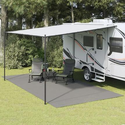 VidaXL Zelt Teppich 6x3 m Anthrazit - Langlebig und Rutschfest