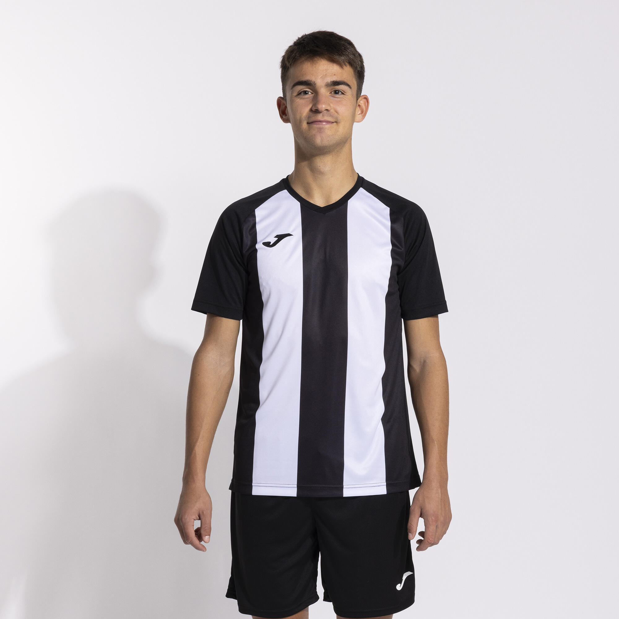 Camiseta Manga Corta Fútbol Hombre Joma Inter IV Negro 3/7