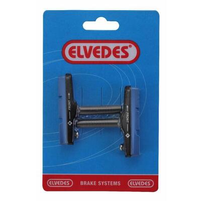 Coppia di ganasce freno in alluminio Elvedes Cantilever