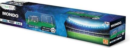 But de Football MONDO 2 en 1 - 183x121 cm