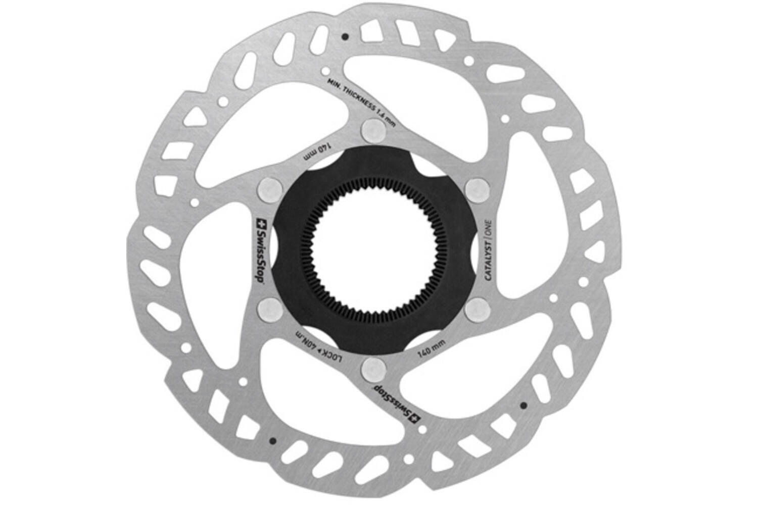SWISSSTOP SwissStop Remschijf Catalyst One Centerlock 140mm - Krachtig en Betrouwbaar