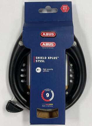 Abus Ringslot Shield XPlus 5755L - Hoogwaardige Beveiliging voor Fietsen