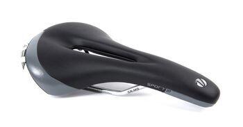 Velo zadel senso sport ii0 wit/zwart - comfort en stijl