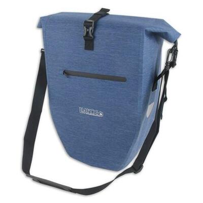 Lynx fietstas tpu 28l blauw - waterdicht en praktisch voor e-bike