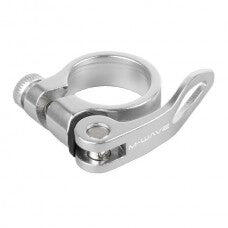Collier de tige de selle 31,8 mm avec dégagement rapide - Argent      2199€    MIRAGE Collier de tige de selle 31,8 mm avec dégagement rapide - ArgentVendu exclusivement en ligne   