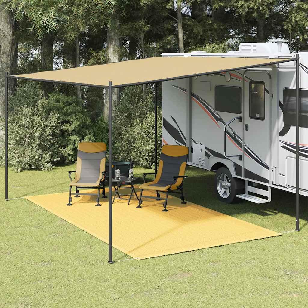 VIDAXL Vidaxl Zeltteppich Beige 250x350 cm - Komfortabel und Wetterfest