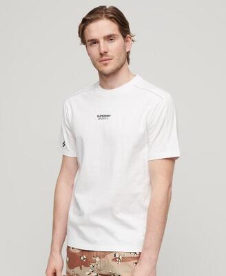 Lässiges T-Shirt mit Sport Tech Logo