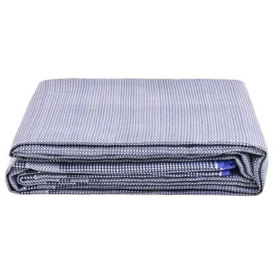 Bequemes Vidaxl Zelt Teppich 600x250 cm Blau für Camping