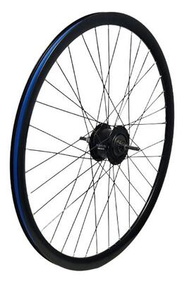 Kgz achterwiel 28 inch (622) zwarte velg en spaak nexus 7 rb