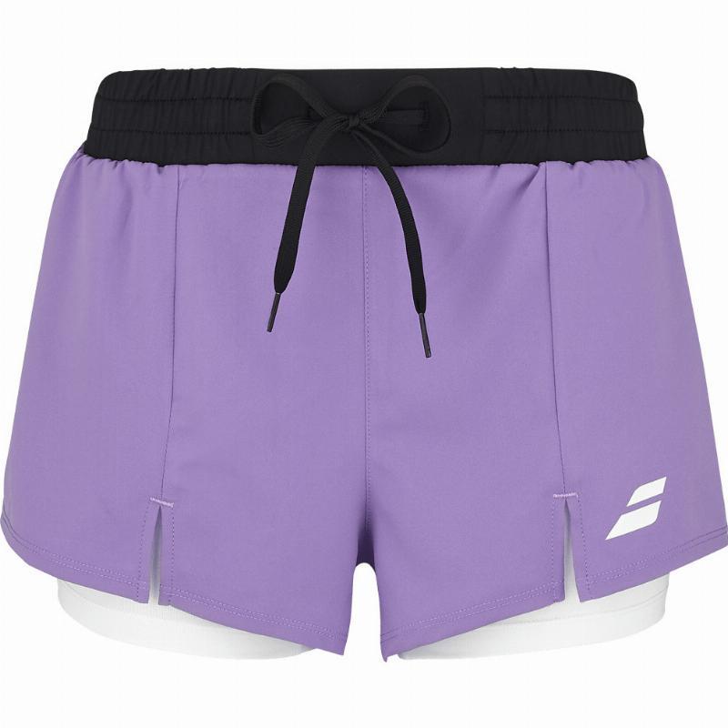 Short Babolat Padel Lavanda Mujer 1/5