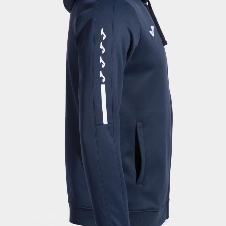 Casaco Com Capuz Futebol Homem Joma Olimpiada Azul Marinho 4/5
