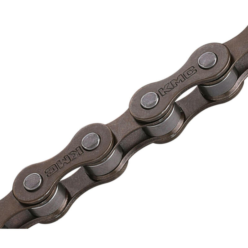 KM C S1 Chaîne de Vélos 1/2x1/8 112 Maillons Marron - Performance Durable      4099€    KMC KM C S1 Chaîne de Vélos 1/2x1/8 112 Maillons Marron - Performance DurableVendu exclusivement en ligne   