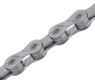 Km c x9 fietsketting 9 versnellingen 1 2x3 32 116 schakels zilver