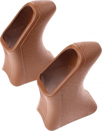 VWP Ersatzgummi für Bremsgriffe CLDXS Braun 7 cm - 2 Teile