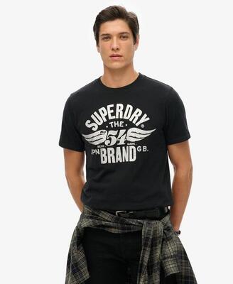 Klassisches grafisches T-Shirt überarbeitet