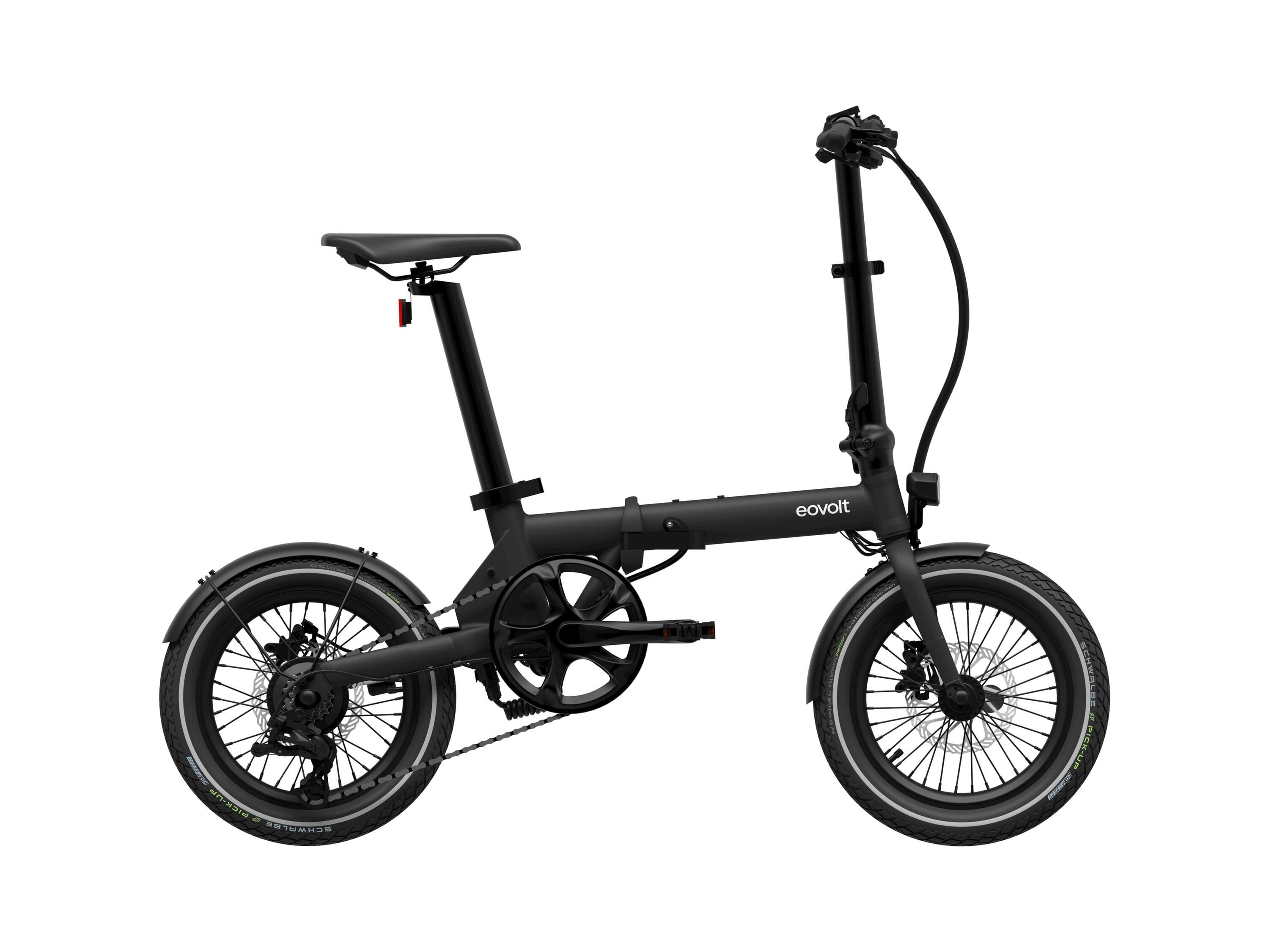 EOVOLT Eovolt Elektrische Vouwfiets Morning 16 Origins V3 Zwart - Perfect voor de Stad