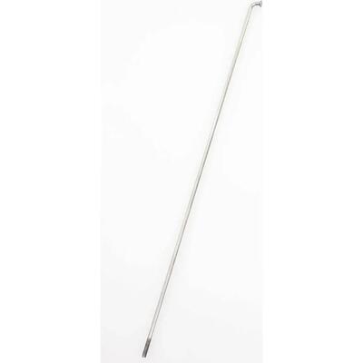 Sapim spaak leader 13-220 rvs z nippel - 1 stuk