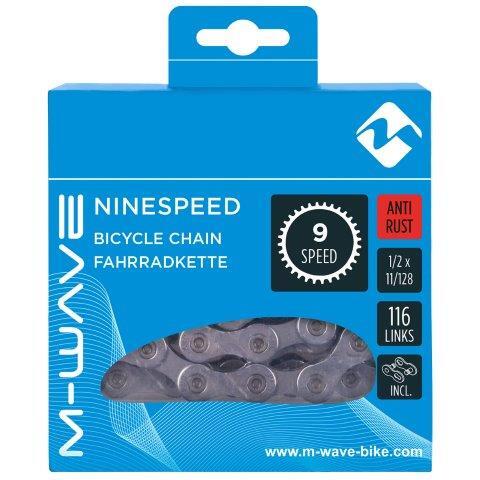 Chaîne de vélo M-Wave 9V 1 2x11 128      3999€    M-WAVE Chaîne de vélo M-Wave 9V 1 2x11 128Vendu exclusivement en ligne   