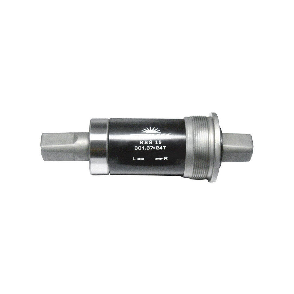 Sunrace suport 68x131 mm z miseczkami stalowymi