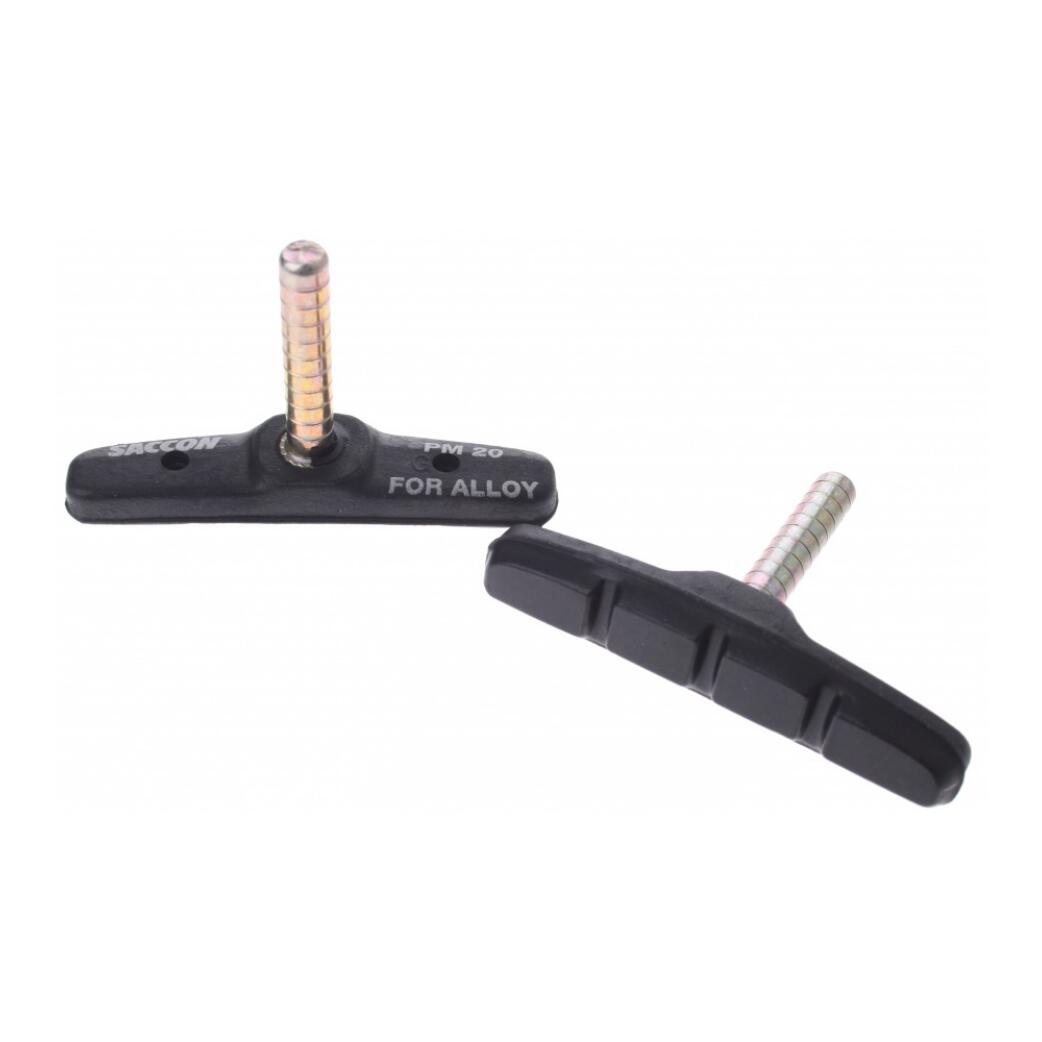 Klocki hamulcowe do roweru Saccon V-Brake trzpień PM20 blister (2 sztuki)