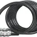 Abus Vario-Slot 1150 120 - Black Bicycle Lock for Adults